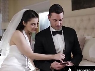 Contemporary Transgressions: Groomsman Rectally Defiles Italian Bride Valentina Nappi On Her Wedding Day With A Remote Anal Dildo